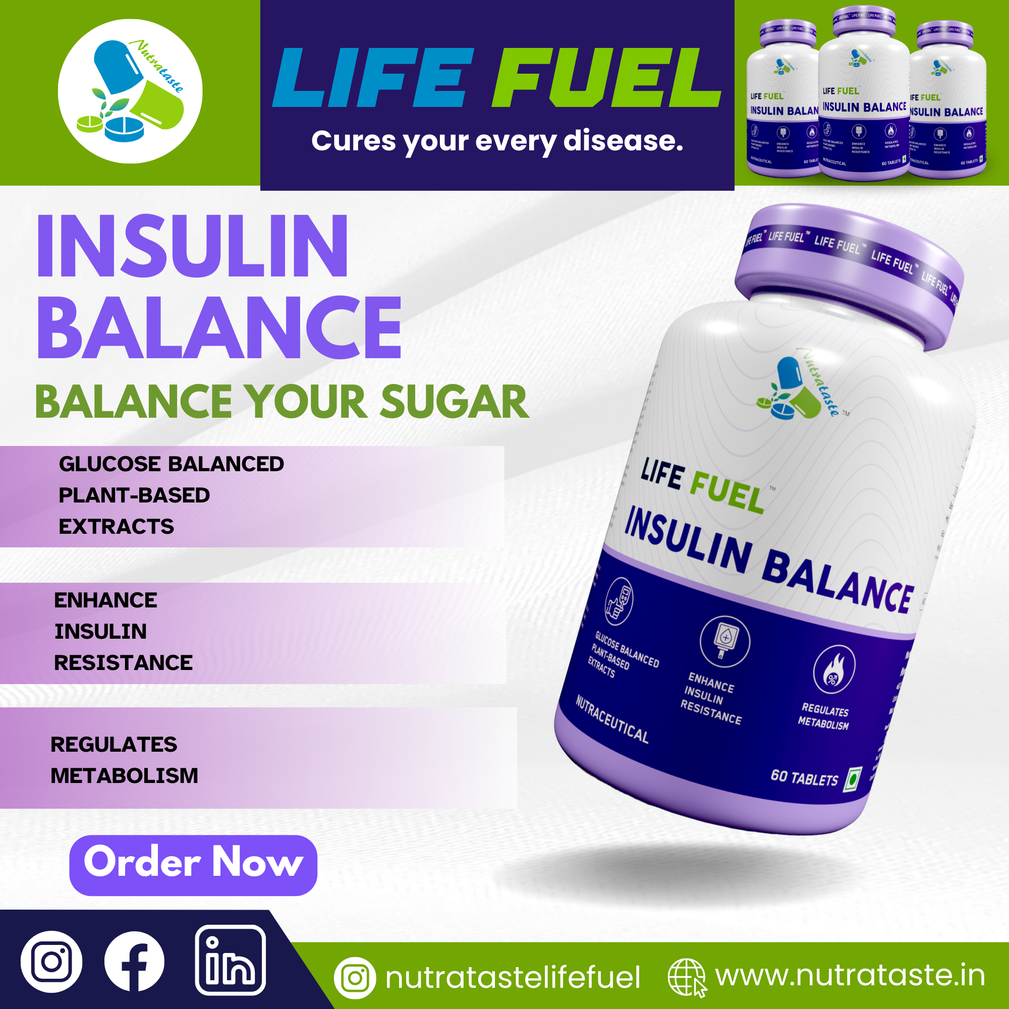 Life fuel  Control Sugar Diabetes