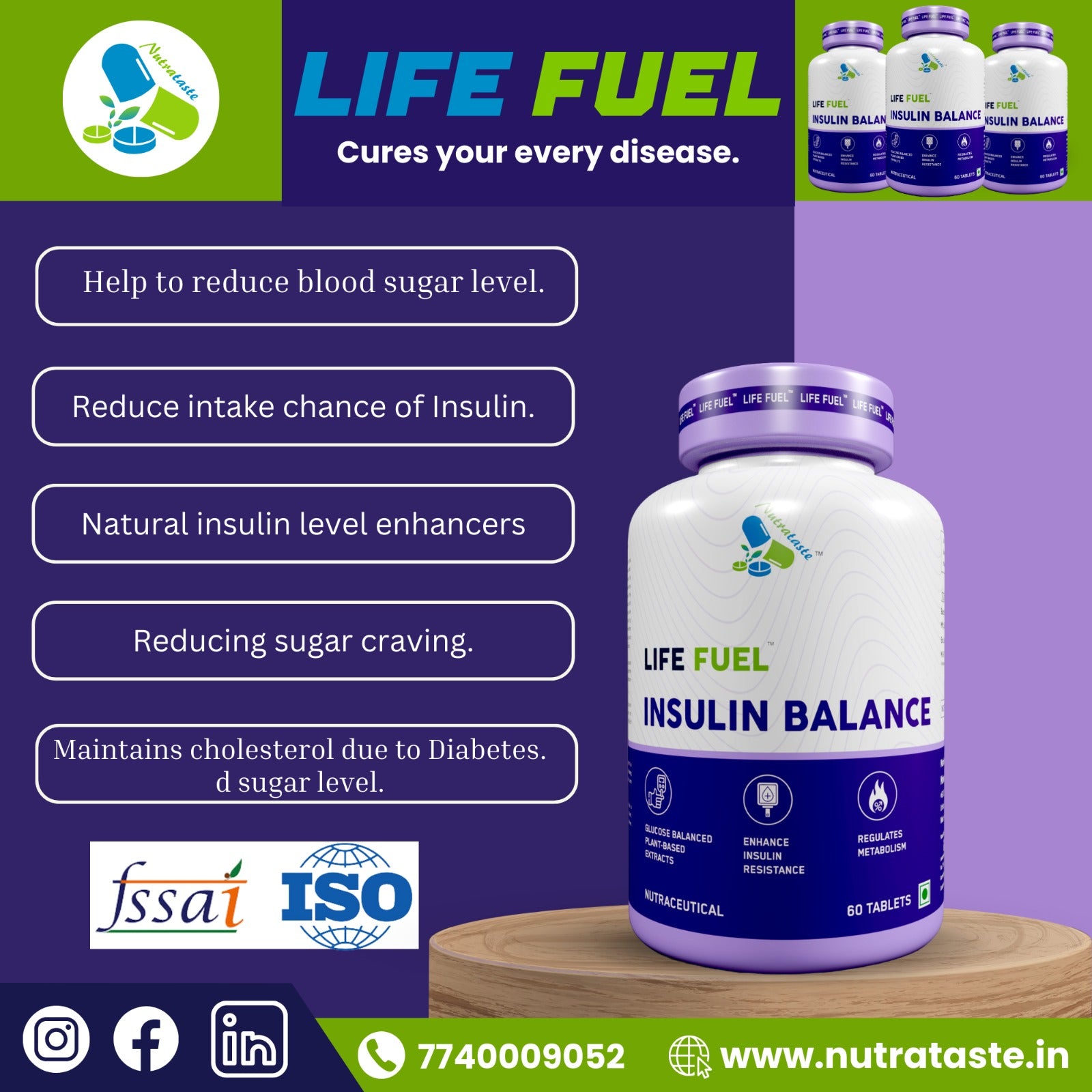 Life fuel  Control Sugar Diabetes