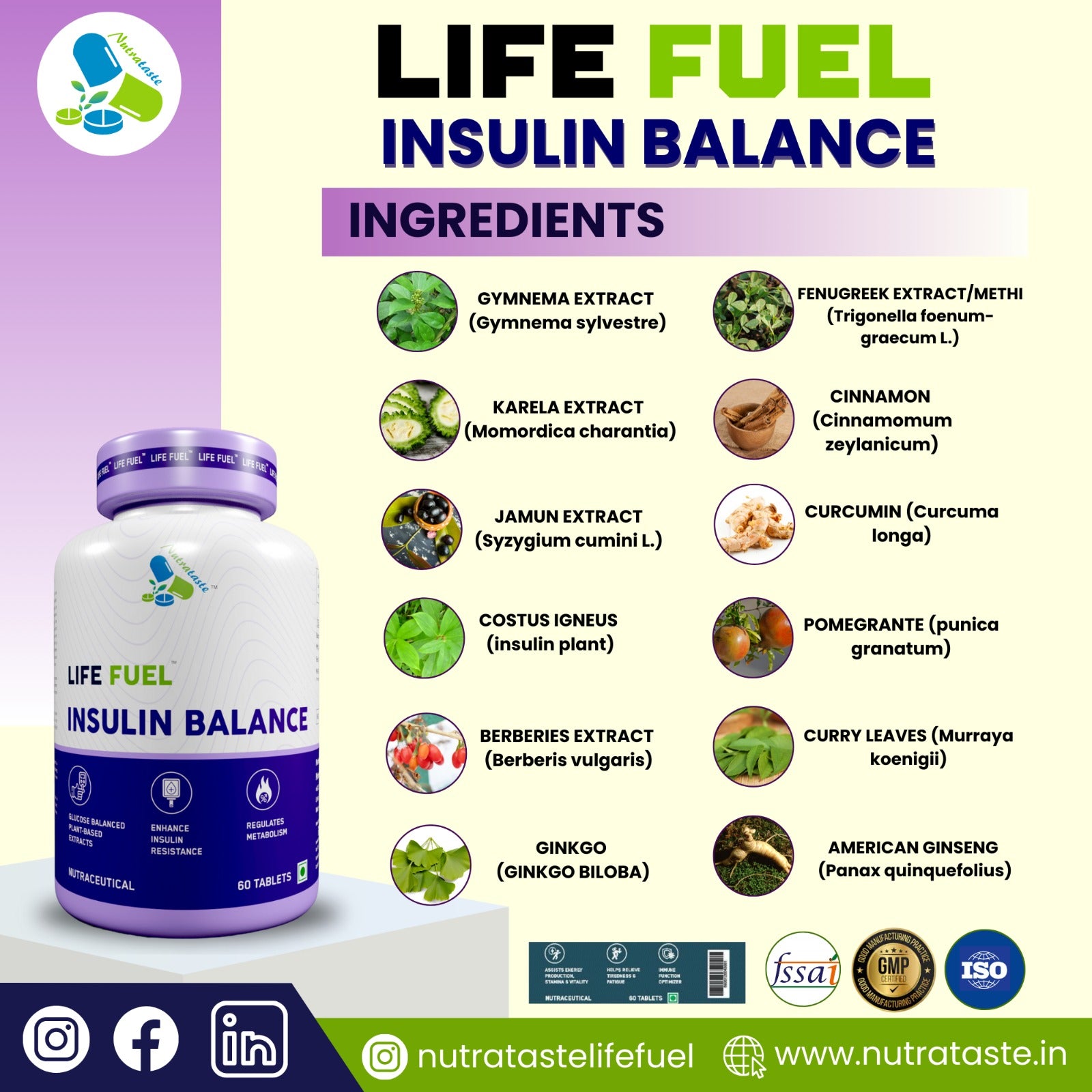 Life fuel  Control Sugar Diabetes