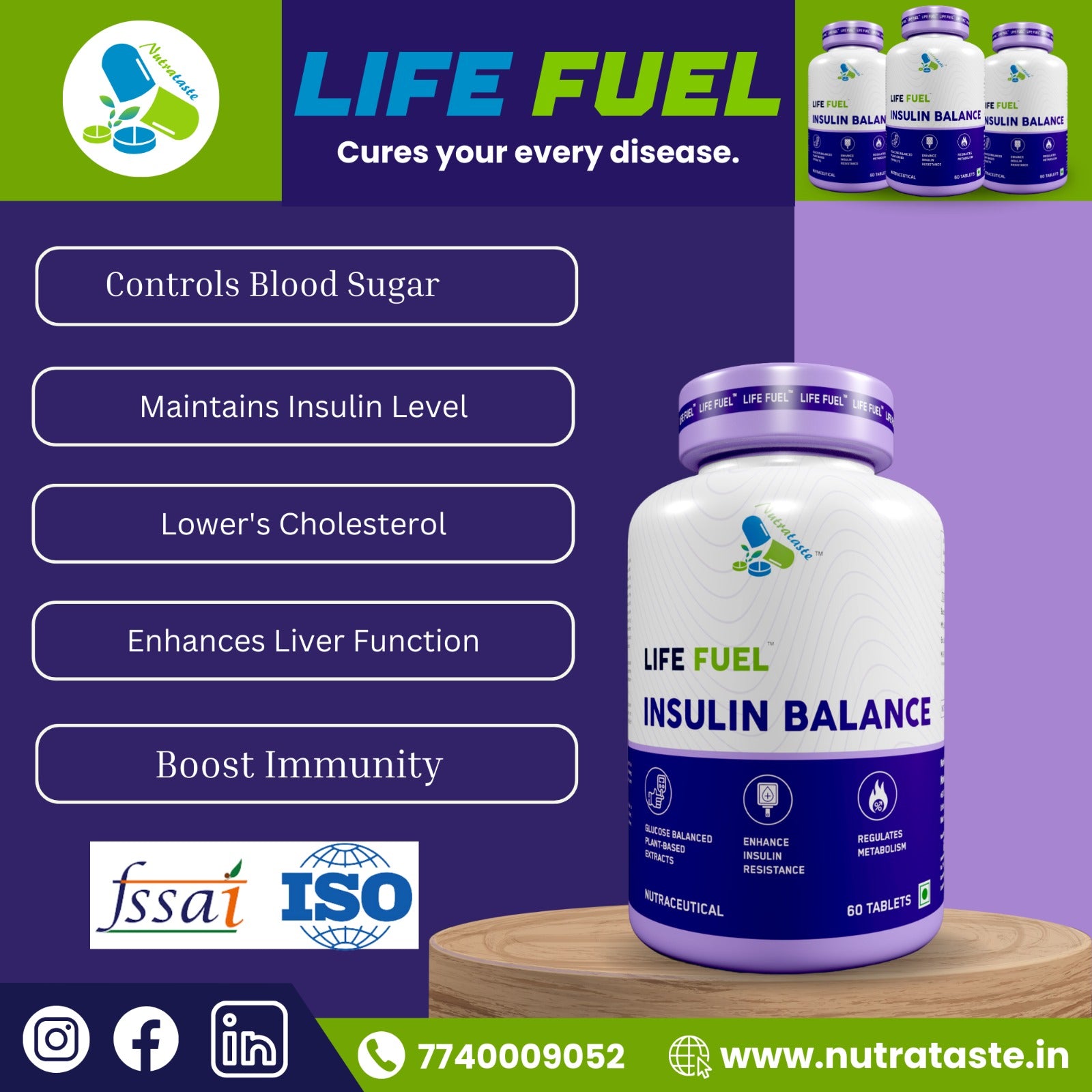 Life fuel  Control Sugar Diabetes