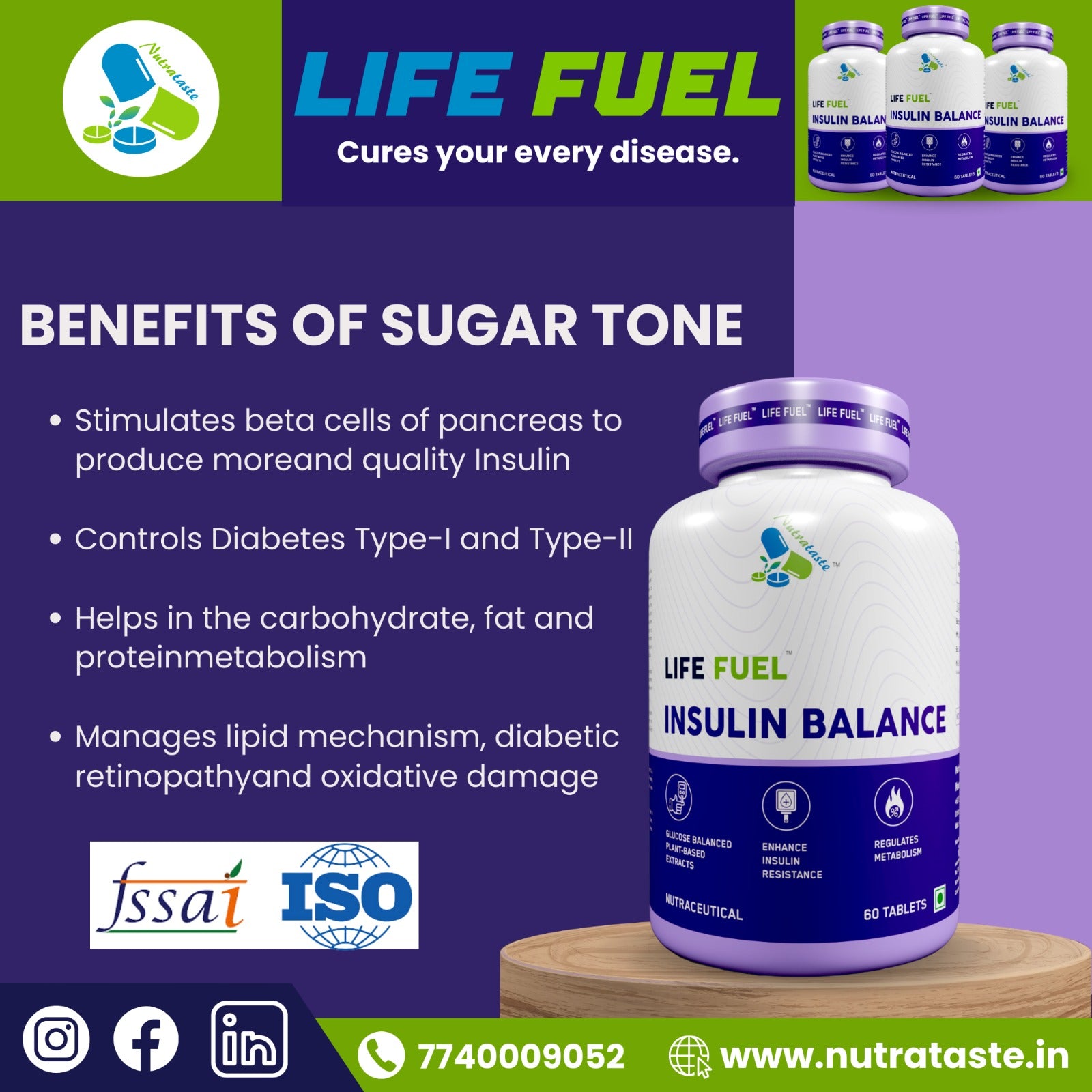 Life fuel  Control Sugar Diabetes